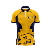 BVU Esports | Immortal Series | Quarter Zip Polo Gold