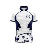 BVU Esports | Immortal Series | Quarter Zip Polo White