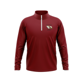 Coe College Wholesale | Immortal Series | Quarter Zip Pullover Crimson 23/24