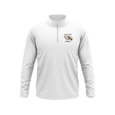 Coe College Wholesale | Immortal Series | Quarter Zip Pullover White 23/24