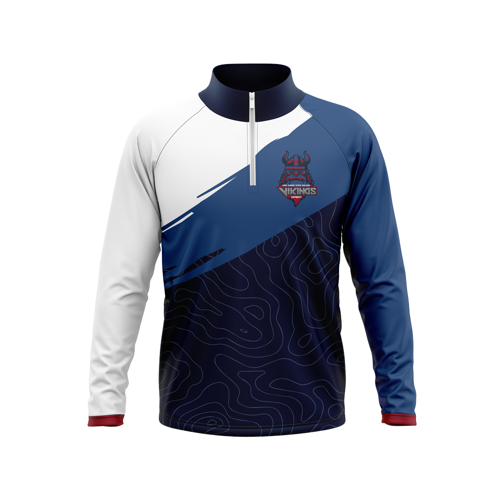 Carl Albert State College Quarter Zip Pullover EsportsGear LLC