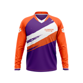 Clemson Esports | Immortal Series | Long Sleeve Purple Jersey