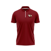 Coe College Wholesale | Immortal Series | Quarter Zip Polo Crimson 23/24