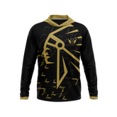 Danville Middle School Raglan Long Sleeve Hooded T-Shirt