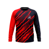 Davis Public Schools | Phantom Series | Raglan Long Sleeve T-Shirt