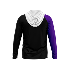 Raglan Hooded Long Sleeve T-Shirt Design