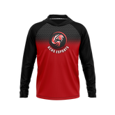 Knox co r 1 | Phantom Series | Raglan Long Sleeve Hooded T-Shirt