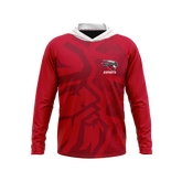 Western Colorado University | Phantom Series | Raglan Long Sleeve Hooded T-Shirt