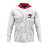 Western Colorado University | White | Raglan Long Sleeve Hooded T-Shirt