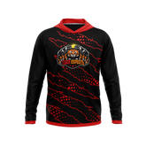 Fort Scott High School | Phantom Series | Raglan Long Sleeve Hooded T-Shirt