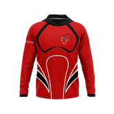 Hazel Green High School | Red | Long Sleeve Hooded T-Shirt