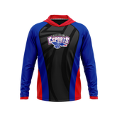 Hutchinson Esports | Long Sleeve Hooded T-Shirt