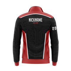 Rutgers University | Premium Full Zip Water Resistant Jacket Glitched