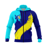 San Juan High School | Sublimated | Full Zip Hoodie