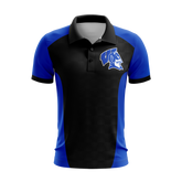 Wayne High School | Black Button Up Polo