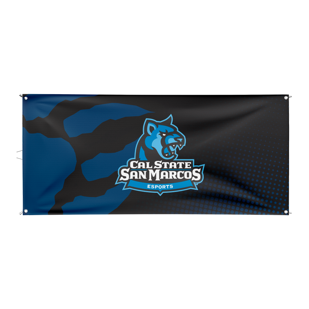 CSU San Marcos Immortal Series Flag Alt EsportsGear LLC