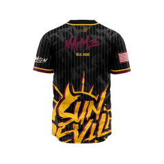 Arizona State University | Sublimated |  Baseball Jersey