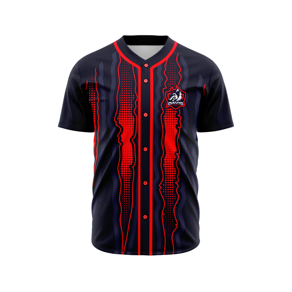 Davis Public Schools Baseball Jersey
