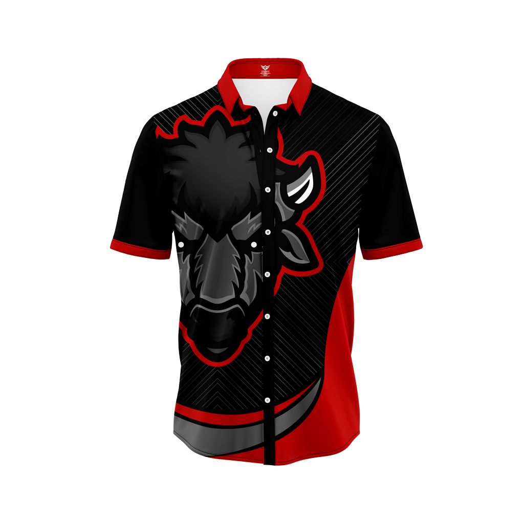 Bison Esports | Phantom Series | Button Up Shirt