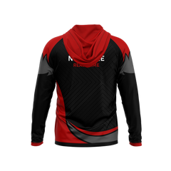 Bison Esports | Phantom Series | Raglan Long Sleeve Hooded T-Shirt