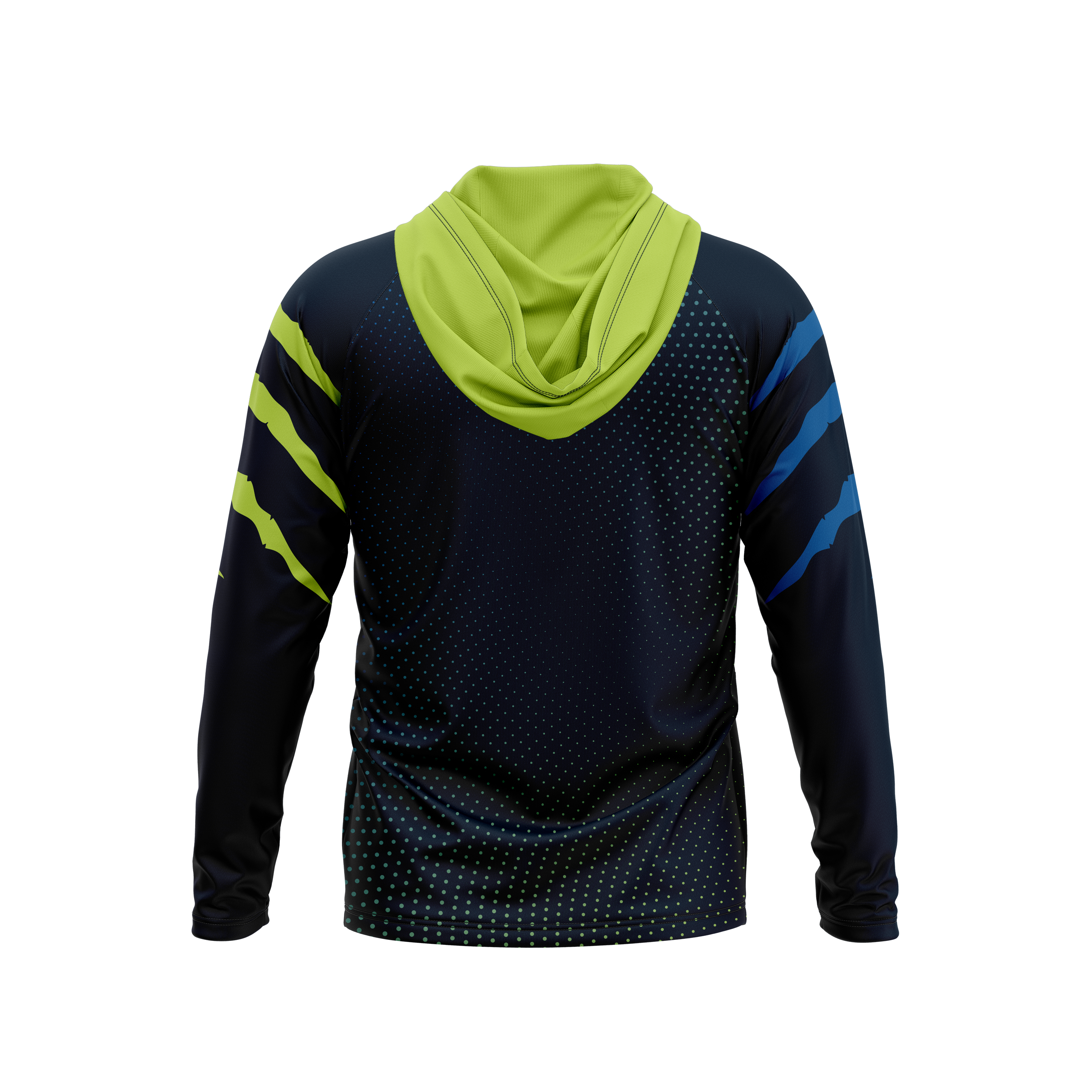 Bryant Stratton Rochester | Phantom Series | Raglan Long Sleeve Hooded T-Shirt