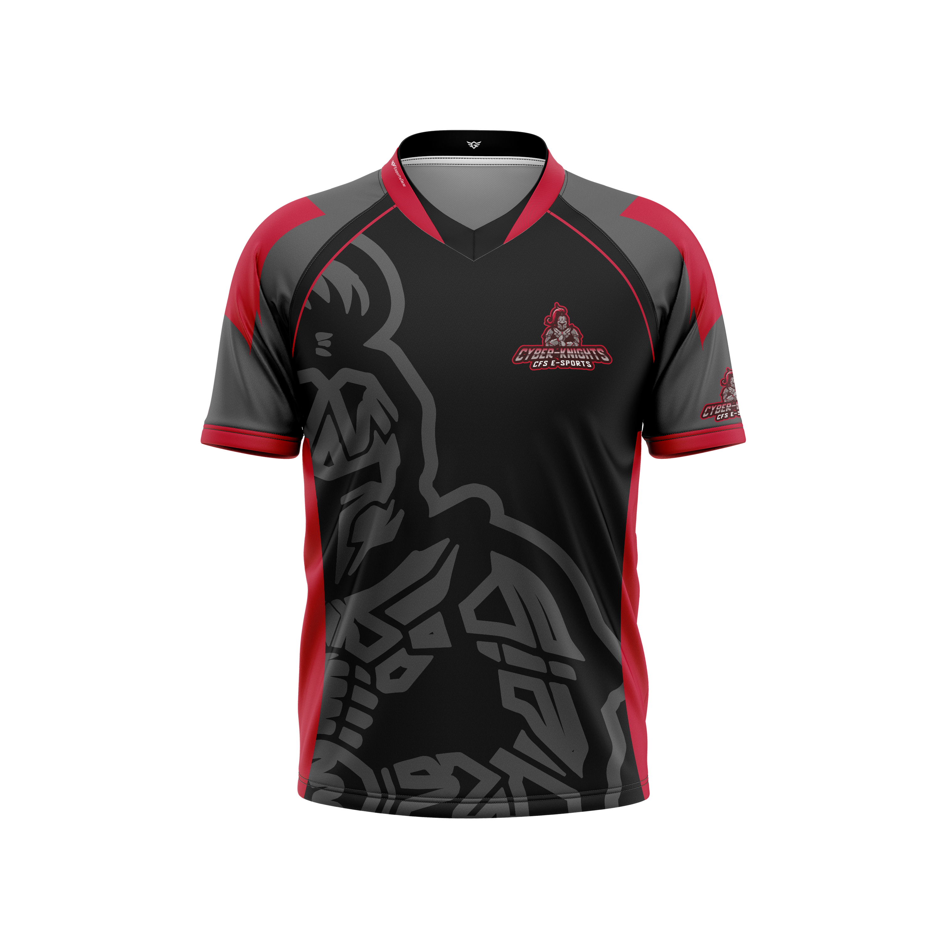 Christian Fellowship Esports Jersey Black