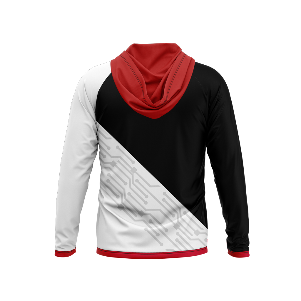 Catawba Valley | Phantom Series | Raglan Long Sleeve Hooded T-Shirt