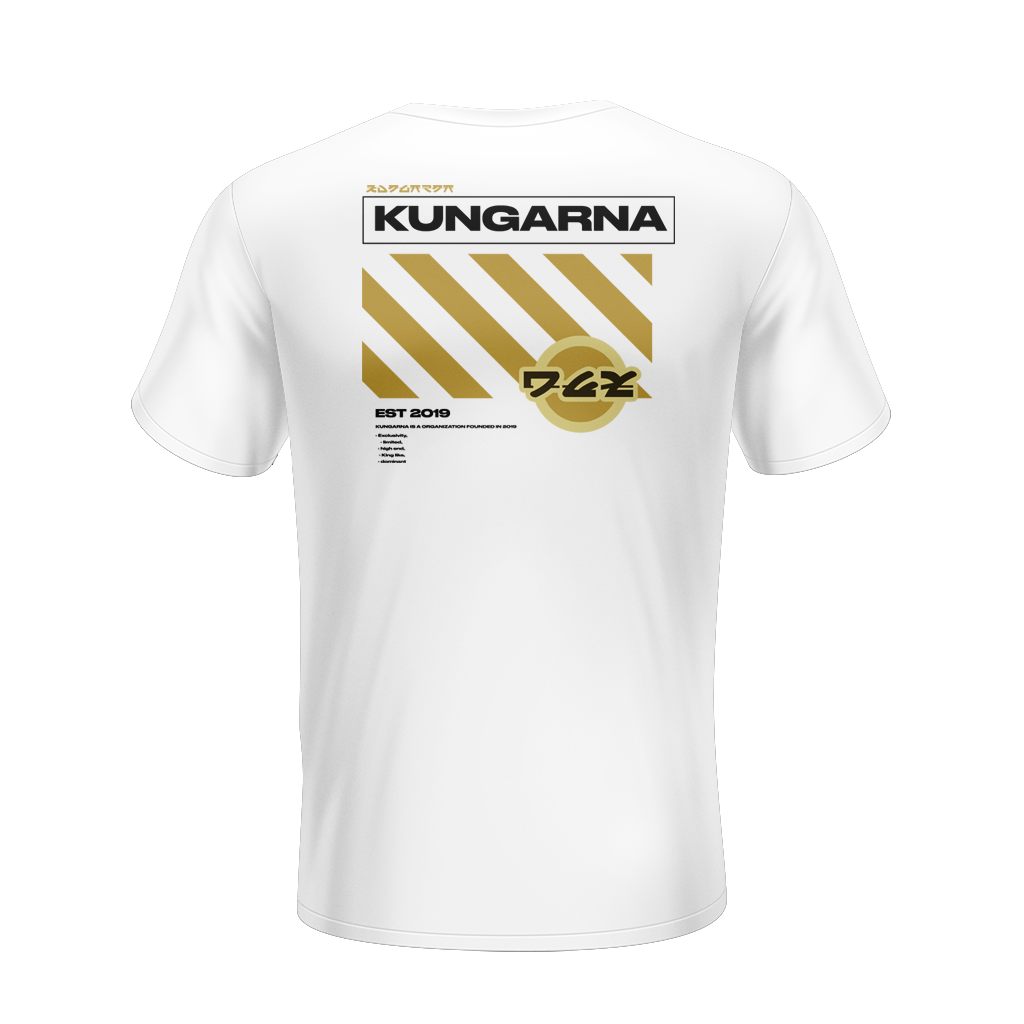 Kungarna Wholesale | Phantom Series | Caution Tee (2020) White Short Sleeve T-Shirt