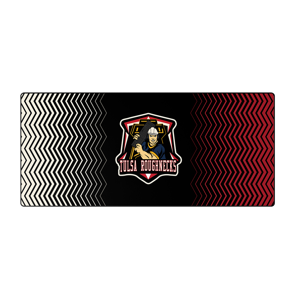 Tulsa Roughnecks | Stitched Edge XL Mousepad 36 x 16
