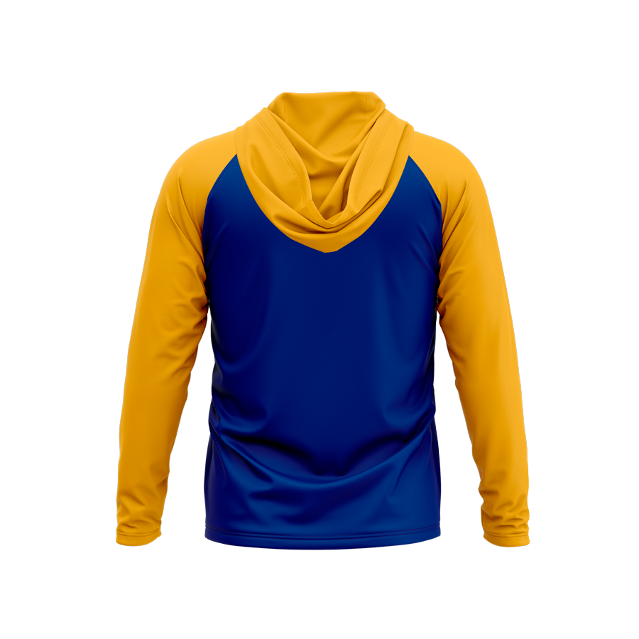 Central Christian Kansas | Phantom Series | Raglan Long Sleeve Hooded T-Shirt