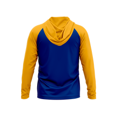 Central Christian Kansas | Phantom Series | Raglan Long Sleeve Hooded T-Shirt