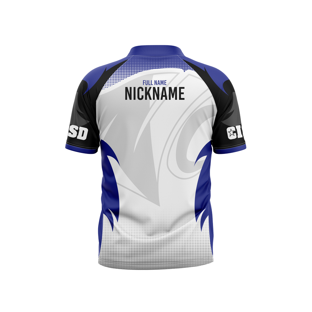 Crowley ISD | White & Blue | Public Jersey