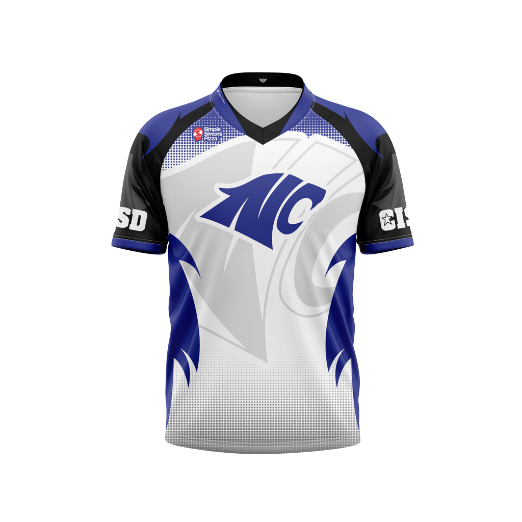 Crowley ISD | White & Blue | Public Jersey