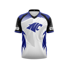 Crowley ISD | White & Blue | Public Jersey