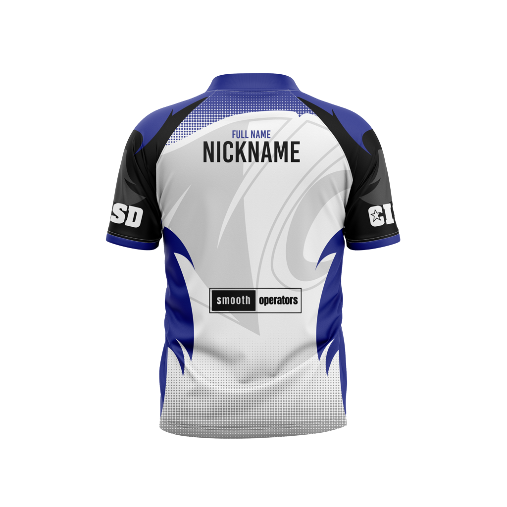 Crowley ISD | White & Blue | Public Jersey