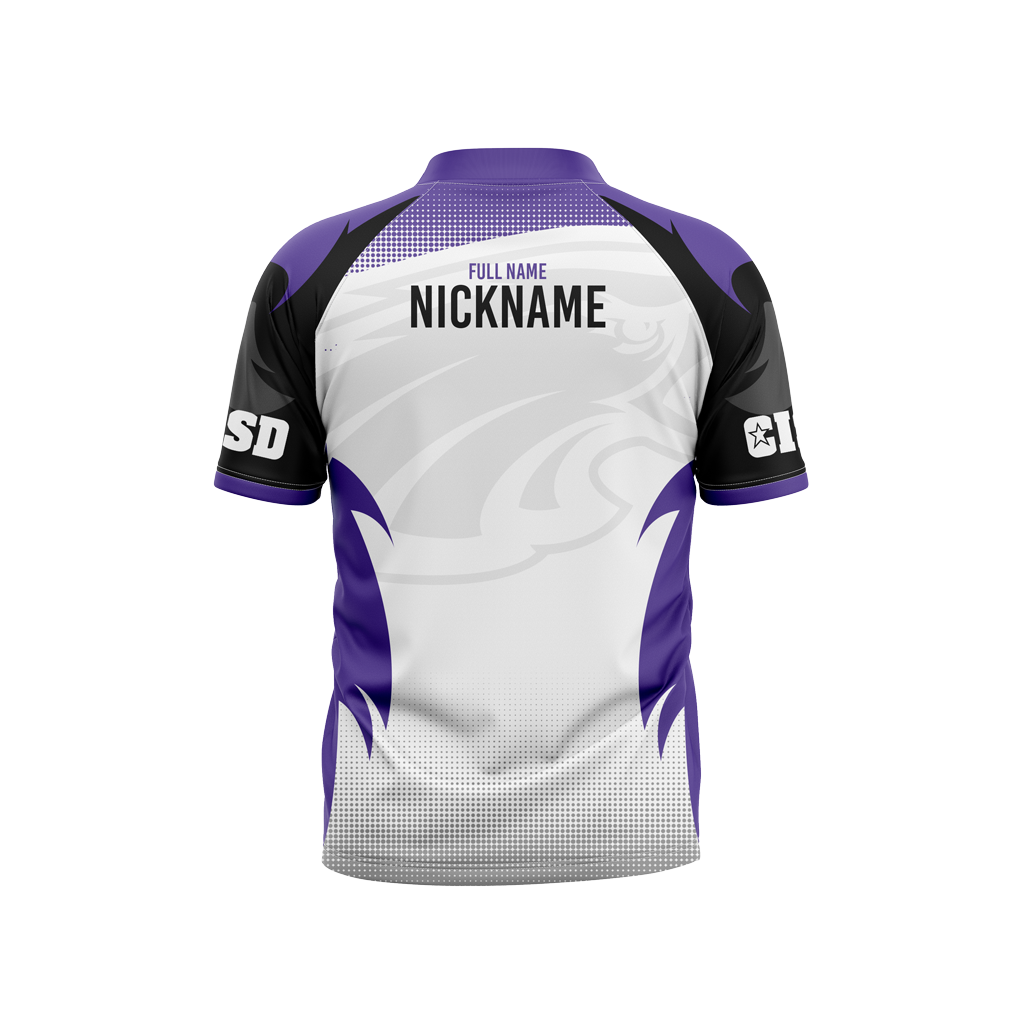 Crowley ISD | White & Purple | Public Jersey