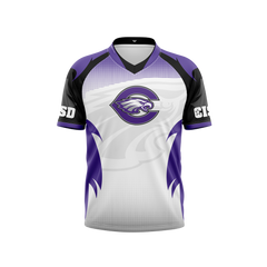 Crowley ISD | White & Purple | Public Jersey