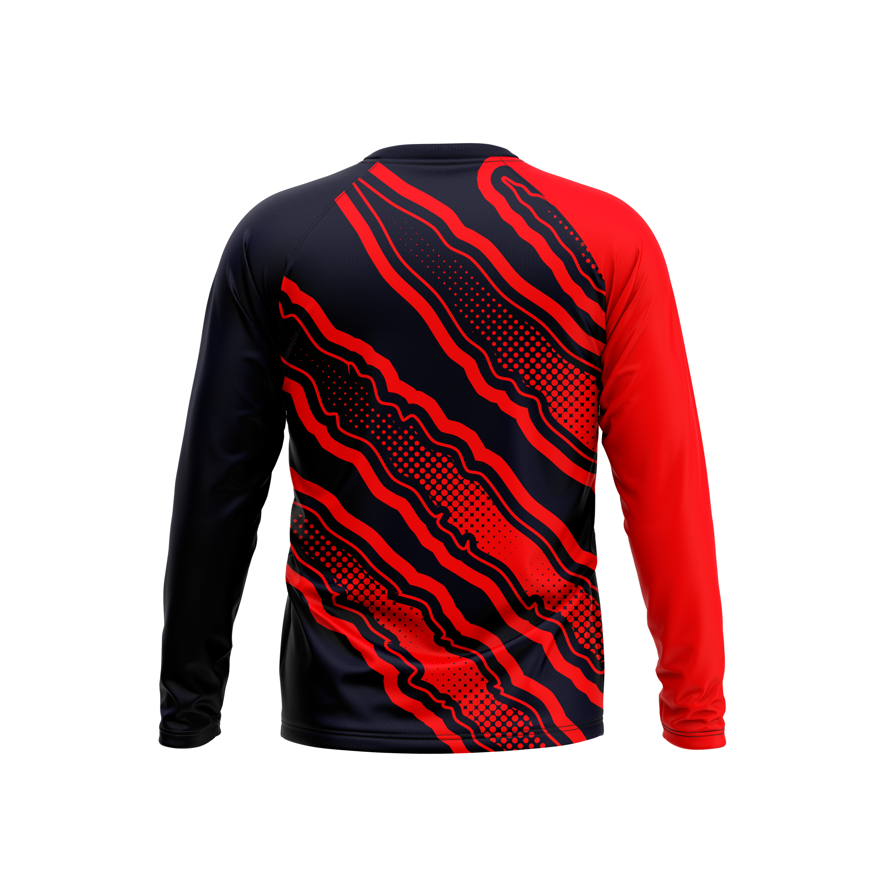 Davis Public Schools | Phantom Series | Raglan Long Sleeve T-Shirt