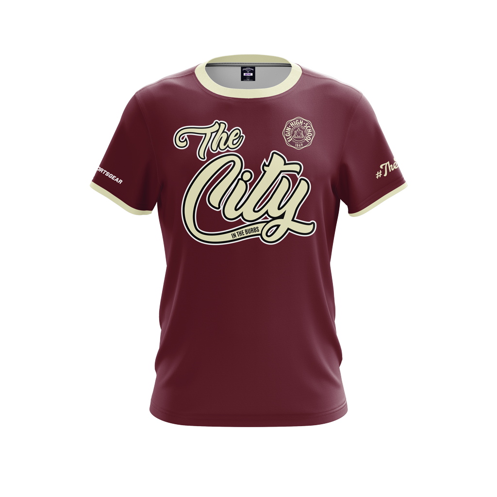 Elgin High School Short Sleeve T-Shirt The City