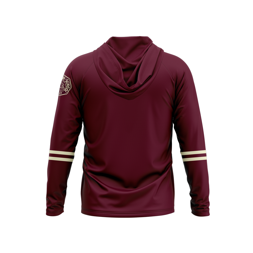 Elgin High School  I  Phantom Series  I  1913 Throwback Raglan Hooded T-Shirt