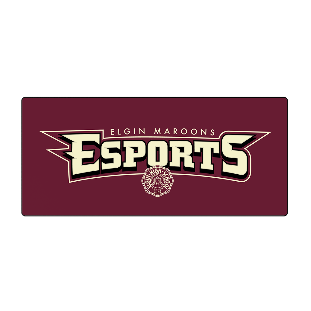 Elgin High School | Immortal Series | Stitched Edge XL Mousepad