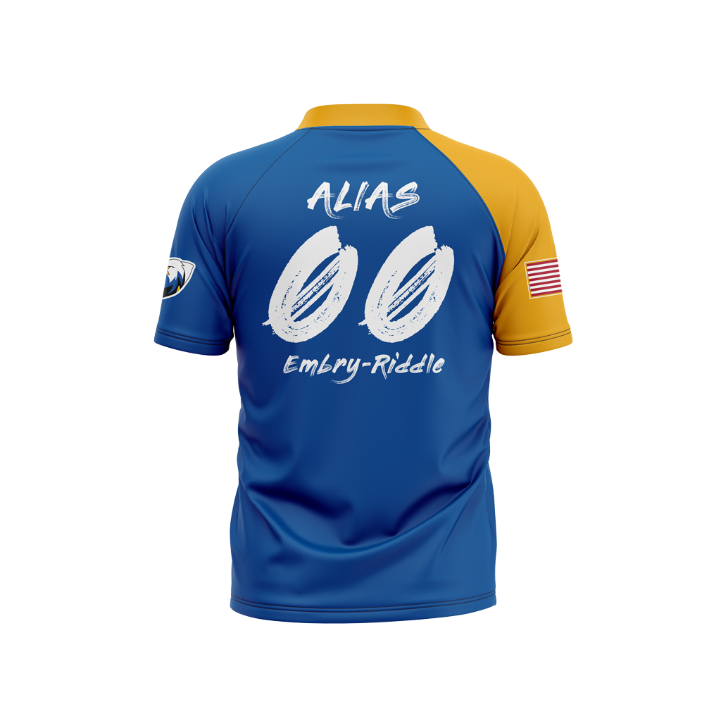 ERAU Esports Scuffed Jersey Blue