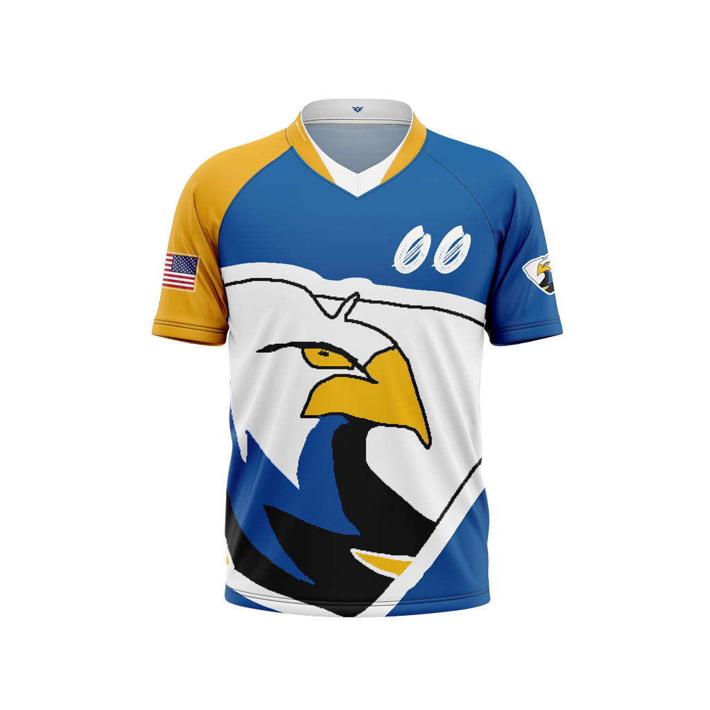 ERAU Esports Scuffed Jersey Blue