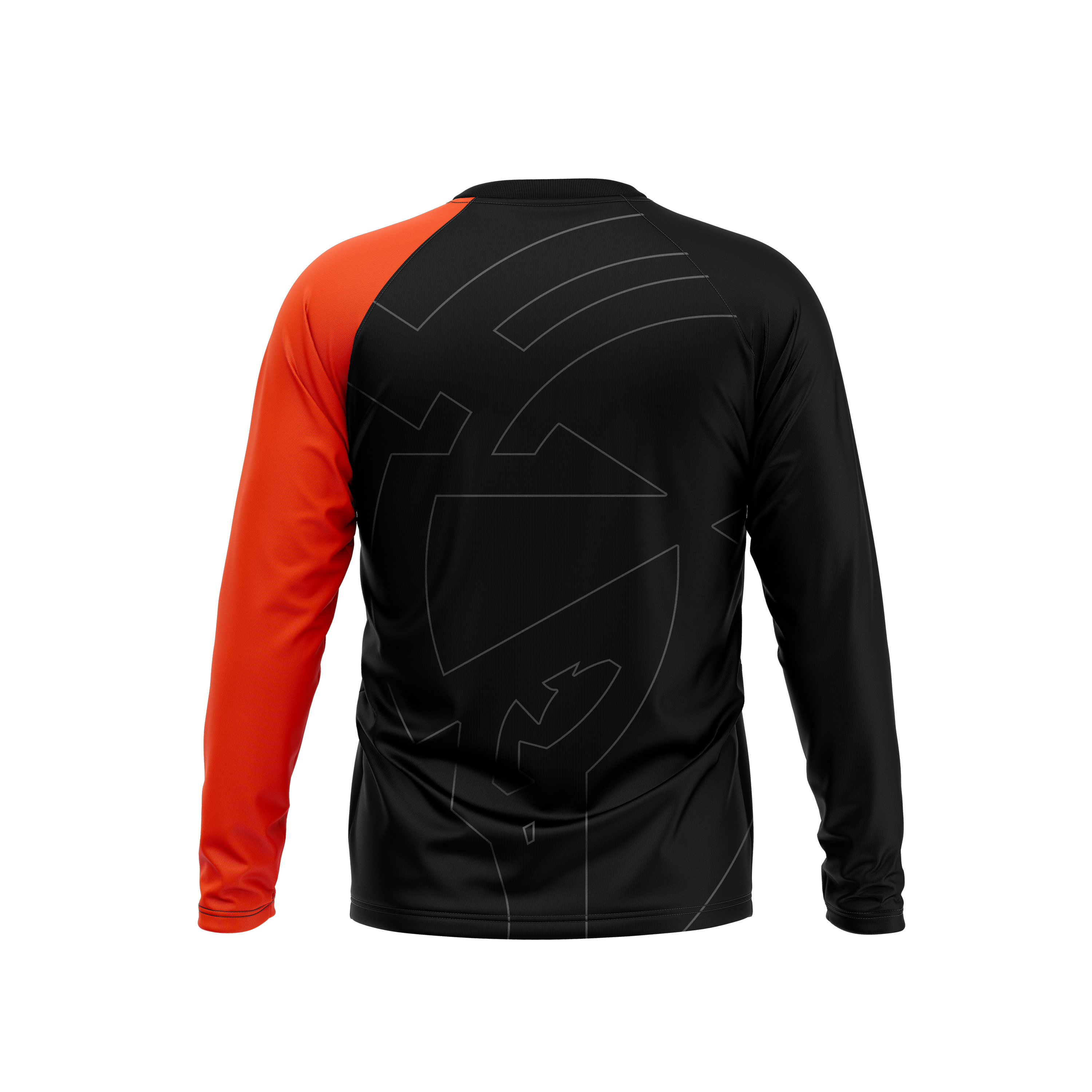 Indiana Tech | Phantom Series | Raglan Long Sleeve T-Shirt