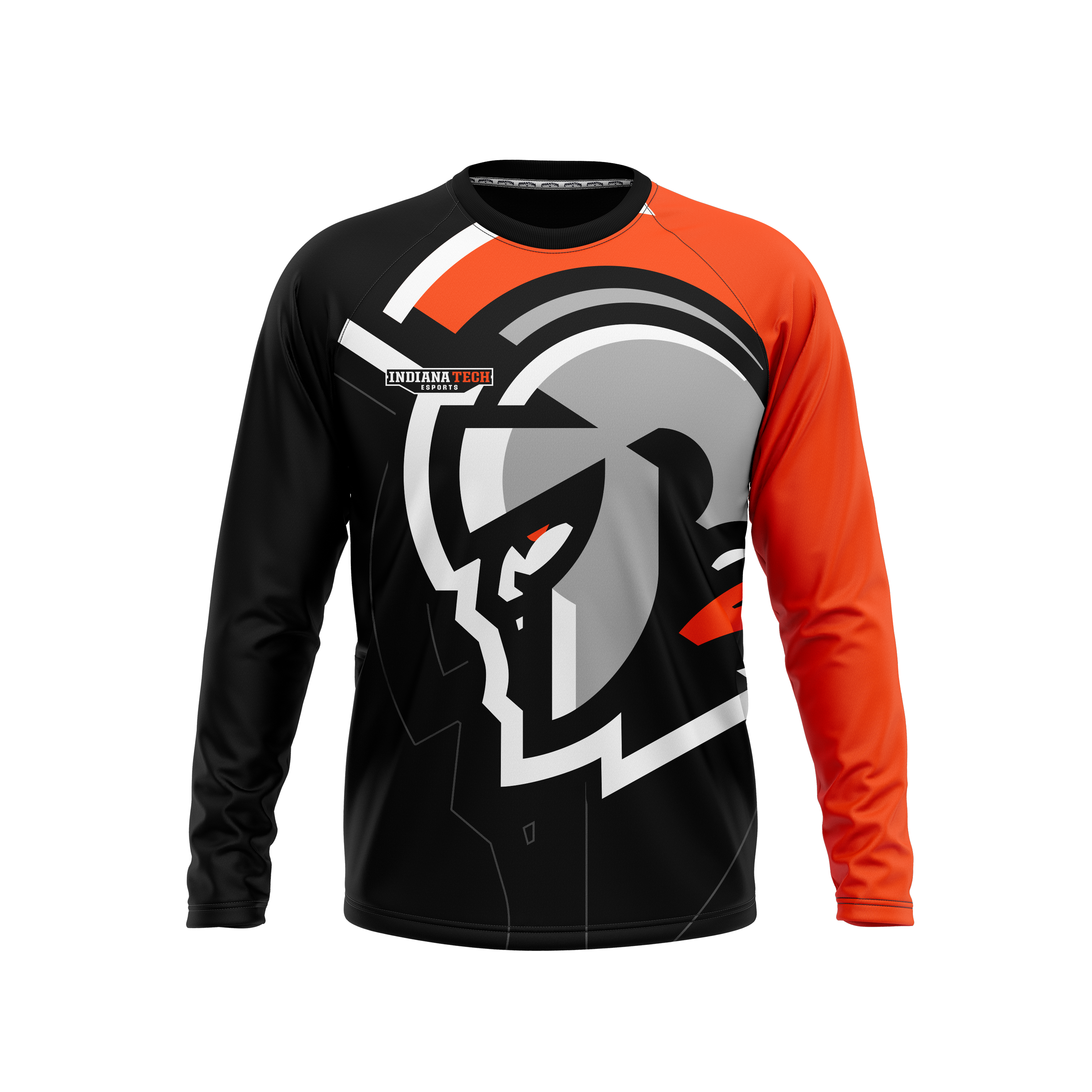 Indiana Tech | Phantom Series | Raglan Long Sleeve T-Shirt