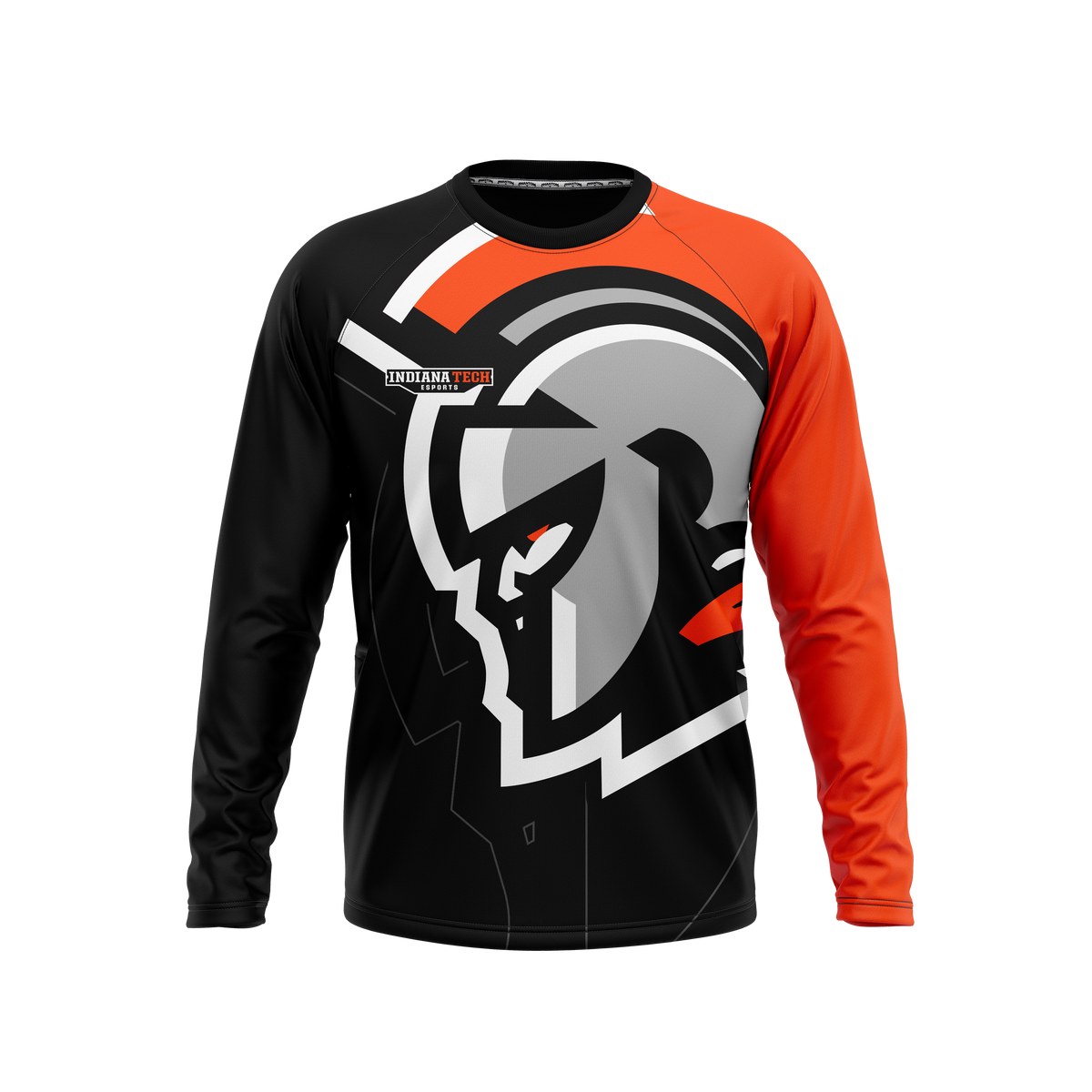 Indiana Tech | Phantom Series | Raglan Long Sleeve T-Shirt