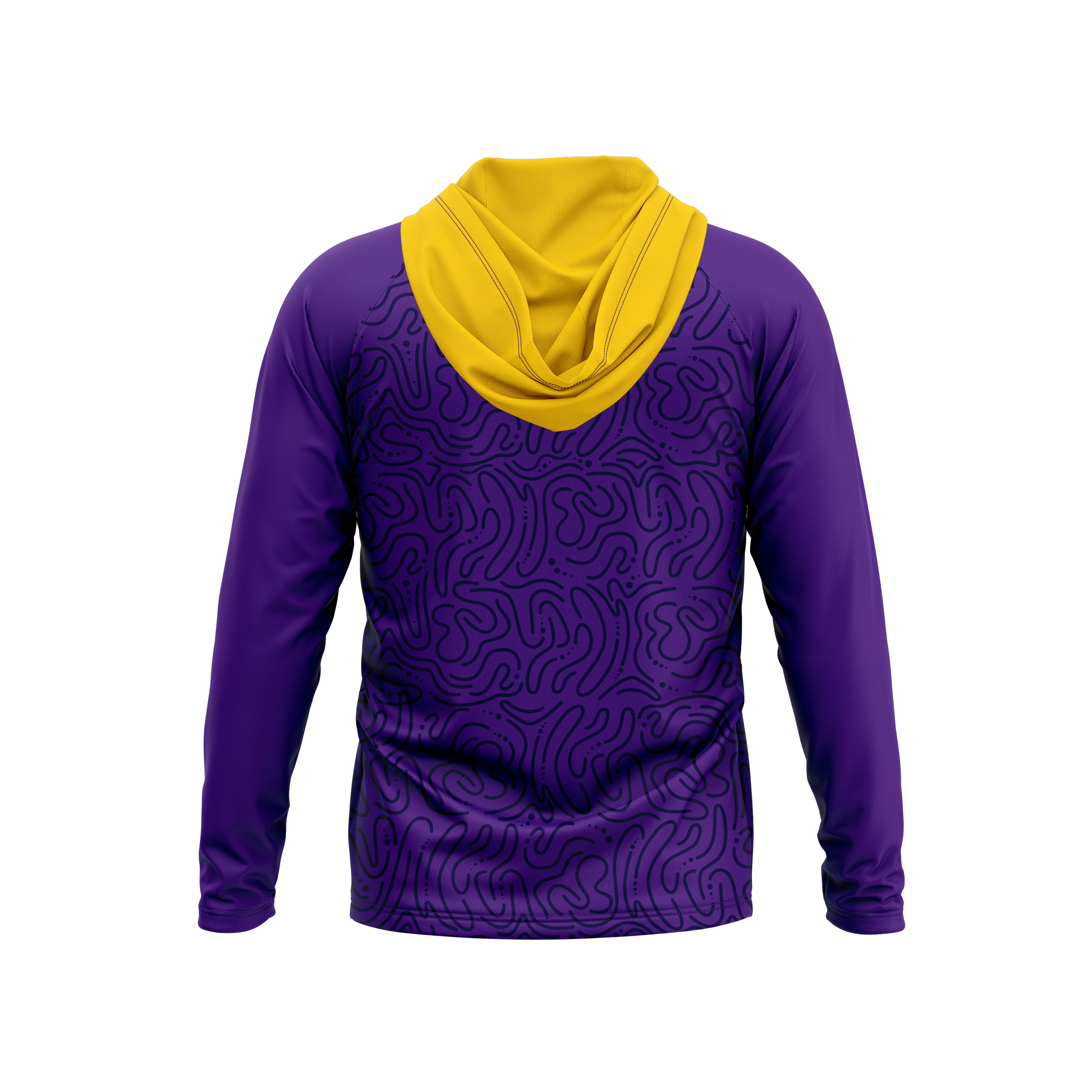 De La Salle High School | Phantom Series | Raglan Long Sleeve Hooded T-Shirt