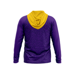 De La Salle High School | Phantom Series | Raglan Long Sleeve Hooded T-Shirt
