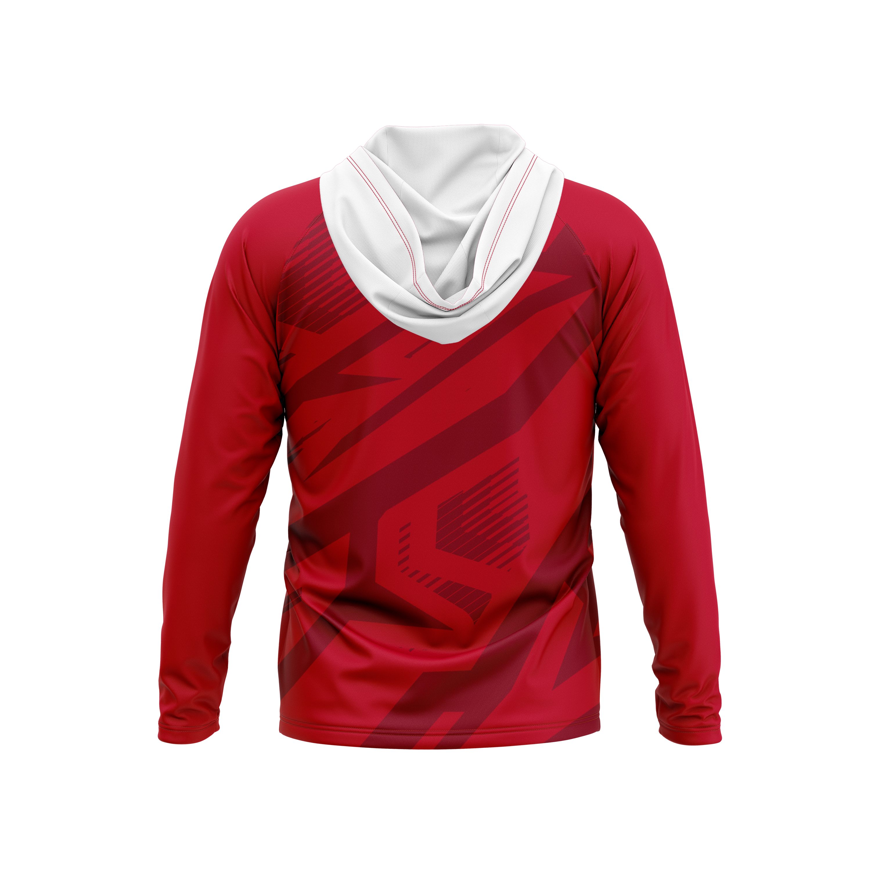 Western Colorado University | Phantom Series | Raglan Long Sleeve Hooded T-Shirt