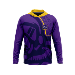 De La Salle High School | Phantom Series | Raglan Long Sleeve Hooded T-Shirt